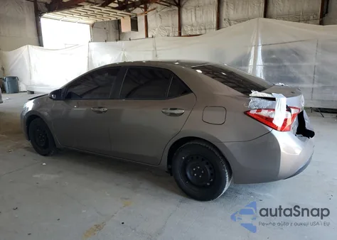 2016 Toyota Corolla L z USA, uszkodzony, nr VIN 2T1BURHE8GC509853